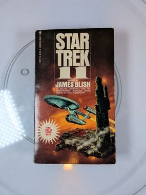 Star Trek II by James Blish Paperback - Orange, Black and Teal Cover